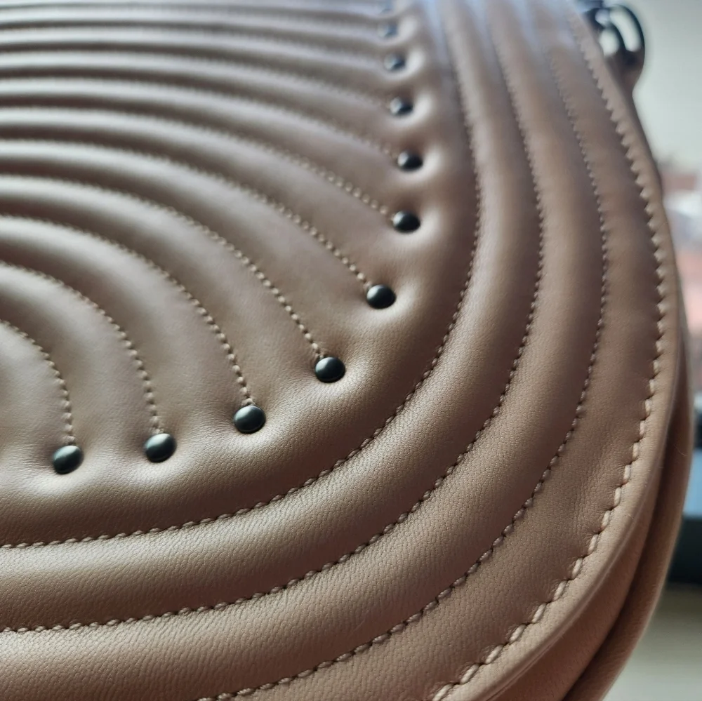 Longchamp Leathet Saddle Crossbody Bag in Blush Pink, Brand New - Picture 13 of 13